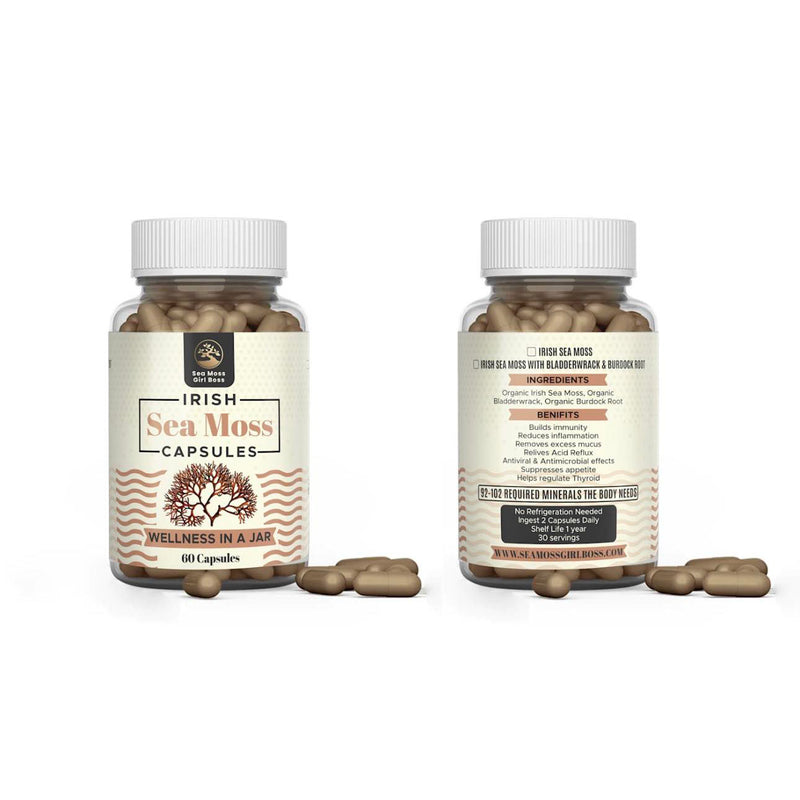 Sea Moss Capsules 30 day supply